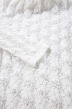 White Lace Turtleneck Top for Women with Peach Pants Option Woman T Shirts