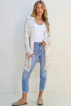 Open Front Long Sleeve Cardigan Woman Outerwear