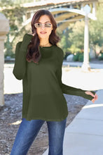 White Round Neck Long Sleeve T Shirt for Women Size Round Woman T Shirts