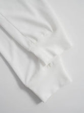 White Textured Long Sleeve Top for Women Woman T Shirts