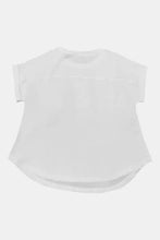 White USA Flag T-Shirt for Women Short Sleeve Basic Stretchy Blouse Woman T Shirts