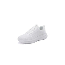 Women's Athletic Shoes Black and White Comfortable and Versatile White Woman Athletic Shoes