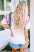 Womens Basic Graphic Tee and Denim Shorts Set Woman T Shirts