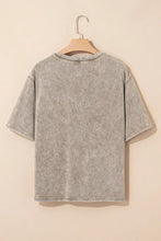 Women’s Graphic Eagle Tee with Denim Shirt and Black Puffer Vest Woman T Shirts