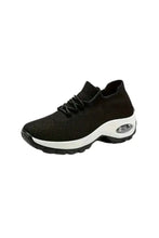 Women’s Knit Athletic Running Shoes in Assorted Colors Black Woman Athletic Shoes