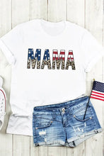 Womens White Mama Graphic T Shirt Woman T Shirts