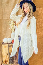 And The Why Textured Knit Fringe Hem Cardigan Woman Outerwear