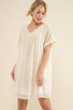 And The Why Woven Leopard Baby Doll Roll-Sleeve Casual Dress Casual Dresses