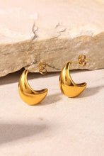 Stainless Steel C-Hoop Earrings Earrings
