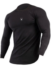 Men's Plus Size Round Neck Long Sleeve T-Shirt