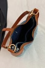 Contrast Denim Shoulder Bag Shoulder Bags