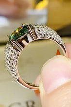 3 Carat Moissanite Side Stone Ring Rings