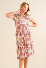 And The Why Boho Printed Tiered Dress Casual Dresses