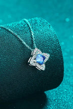 1 Carat Moissanite Floral Pendant Necklace Necklaces
