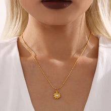 18K Gold-Plated Shell Pearl Necklace Gold One Size