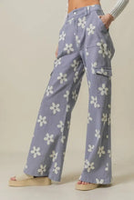 BiBi Flower Printed Side Pocket Wide Pants Woman Pants