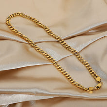 Gold Plated Stainless Steel Necklace Gold One Size