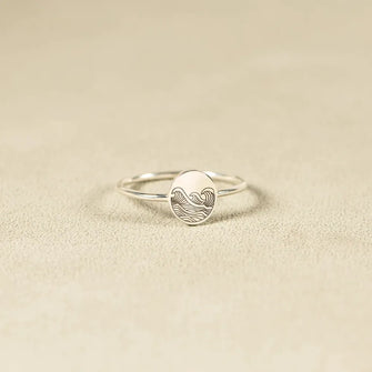 925 Sterling Silver Signet Ring Silver Rings