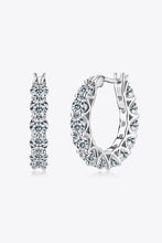 7.2 Carat Moissanite 925 Sterling Silver Earrings Silver One Size Earrings