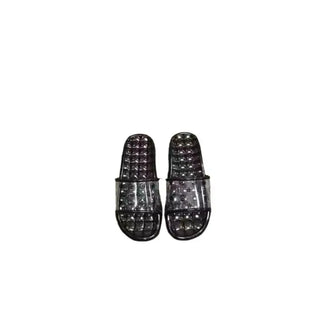 Open Toe Flats Slippers Black Woman Slippers