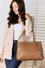 David Jones Structured Leather Handbag Handbags
