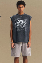 Men's Round Neck Graphic Tank