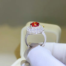 2 Carat Moissanite 925 Sterling Silver Ring Rings
