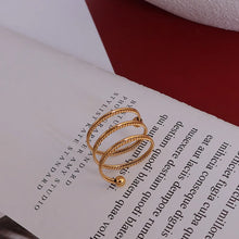 Titanium Steel Wrap Ring Rings