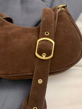 Suede Adjustable Strap Shoulder Bag Shoulder Bags