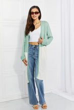 Culture Code Until You Came Color Block Duster Cardigan Woman Outerwear