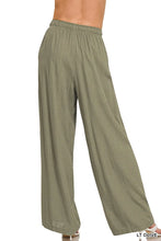 Zenana Linen Drawstring Pants