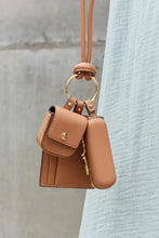 Nicole Lee USA Vegan Leather 3-Piece Lanyard Set Brown One Size Handbags
