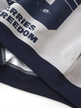 Men's Contrast Drawstring Zip-Up Hoodie Mens Tops