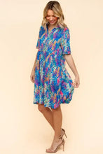 Haptics Johnny Collar Babydoll Dress with Side Pockets Casual Dresses