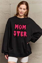 Simply Love Full Size MOM STER Graphic Sweatshirt Woman Sweatshirts