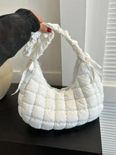 Bubble Texture Ruched Strap Quilted Shoulder Bag Shoulder Bags