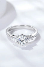 Loyal Love 1 Carat Moissanite Platinum-Plated Ring Rings