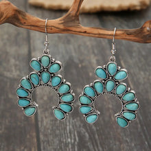 Artificial Turquoise Drop Earrings Earrings