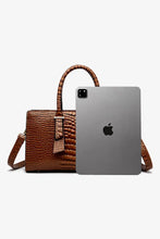 Textured PU Leather Handbag Handbags