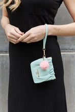 Nicole Lee USA Faux Leather Pouch Soft Mint One Size Handbags