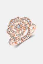 Moissanite Flower Shape Ring Rings