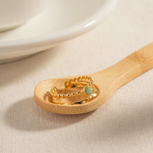 18K Gold-Plated Double Layered Open Ring