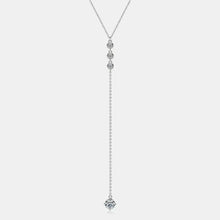 1.3 Carat Moissanite 925 Sterling Silver Drop Necklace Necklaces