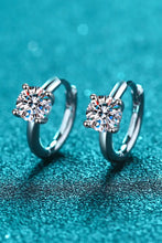Moissanite Huggie Earrings Earrings