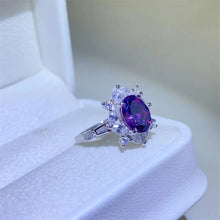 2 Carat Moissanite 925 Sterling Silver Ring Rings