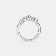 Inlaid Moissanite 925 Sterling Silver Ring Rings