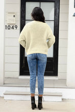 Round Neck Long Sleeve Sweater Sweater Pullovers