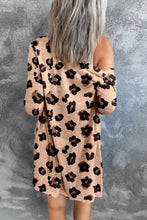 Printed Button Front Longline Cardigan Woman Outerwear