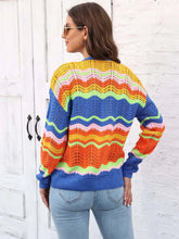 Open Front Openwork Cardigan Woman Outerwear