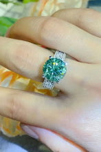 5 Carat Moissanite 4-Prong Wide Band Ring Rings